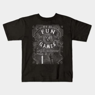 Fun and Games Kids T-Shirt